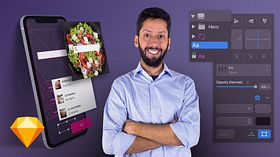Interface Design with Sketch. Web, and App Design course by Javier Cuello