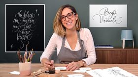 English Calligraphy from A to Z. Calligraphy, and Typography course by Bego Viñuela Galarraga