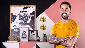 Creation of an Illustrated Personal Identity. Illustration course by Alejandro Giraldo