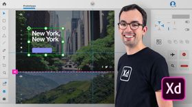 Introduction to Adobe XD. Web, and App Design course by Ethan Parry