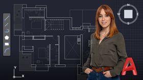 Introduction to AutoCAD. Architecture, and Spaces course by Alicia Sanz