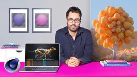 Creación de diseño de imágenes 3D para principiantes con Cinema 4D y Redshift. Un curso de 3D y Animación de Farid Ghanbari (RenderBurger)