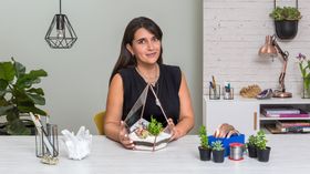 Creación de terrarios con la técnica Tiffany. Un curso de Craft de Páramo Store