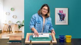 Four-color Photographic Screen Printing . Photography, Video, and Craft course by Amazink