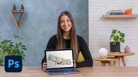 Postproducción de planimetría arquitectónica en Photoshop. Un curso de Arquitectura y Espacios de María José Cilveti Espinoza