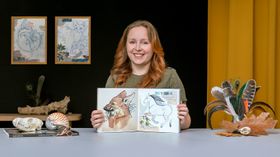 Animal Illustration: Capturing Wildlife in a Sketchbook. Illustration course by Jenny Rae