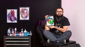 Tatuaje artístico full color. Un curso de Ilustración de Molina Tattoo