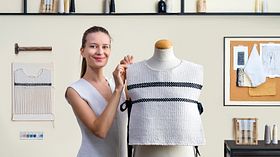 Handwoven Garments with a Weaving Loom. Craft, and Fashion course by Kristína Šipulová