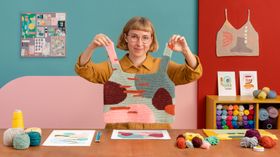 Prendas de punto con intarsia: de la idea al patrón. Un curso de Craft de Anna Husemann