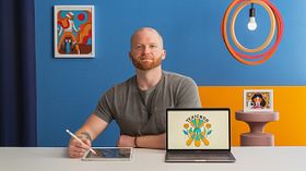 Visual identity design with an illustrated soul. Design course by Ryan Dean Sprague