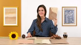 Creating Handmade Paper with Natural Fibers. Craft course by Camila Moncada (Jáku Papel)