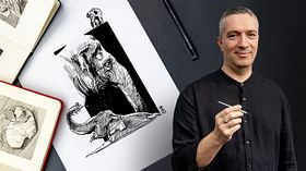  Draw Wildlife with Pen and Ink: Illustrate Realistic Animals Step by Step. Illustration course by Alberto Russo