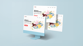 Specializare în crearea de site-uri web fără cod . Design web și aplicații de Domestika