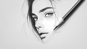 Geführter Kurs: Detailliertes Bleistiftporträt mit Schattierungstechniken. Ein Kurs der Kategorie Illustration von Alonso Palomino