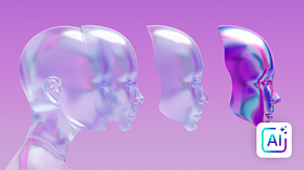 Prototypage de graphiques animés pour Reels avec intelligence artificielle. Un cours de 3D, Animation et Intelligence Artificielle de Darwin Pacheco