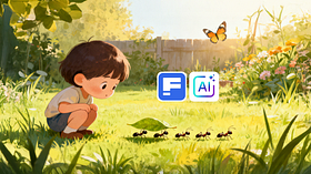 Ilustrație editorială cu Inteligență Artificială: creează coperți de cărți, ilustrații pentru copii și lucrări profesionale . Ilustrație & Inteligență artificială de Jaime Sanjuan Ocabo