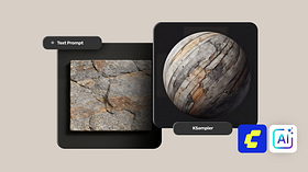 Genera Materiali PBR con ComfyUI. Un corso di Intelligenza Artificiale di Carlos Dordelly