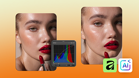 High-End-Hautretusche mit Dodge and Burn in Affinity. Ein Kurs der Kategorie Fotografie, Video und Künstliche Intelligenz von Kayleigh June