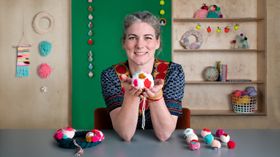 Pom-Pom Design and Creation. Craft course by Christine Leech