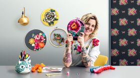 Introducción al punto de cruz contemporáneo . Un curso de Craft de Ignacia Jullian