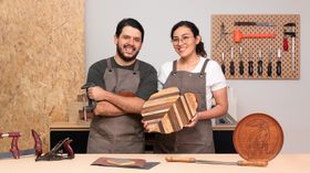 Carpintería básica: crea piezas combinando maderas. Un curso de Craft de Estudio Caribe