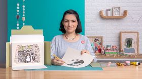 Paper Cutting: Create Paper Scenes with Depth. Illustration, and Craft course by Noe Arata