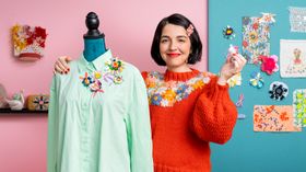 Bordado de moda con pedrería: crea composiciones y plantillas replicables. Un curso de Craft y Moda de Raquel Ezquerro (Lanusa)