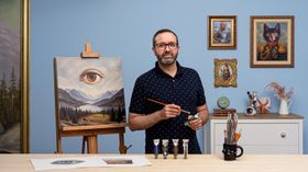 Oil Painting: Create Surreal Landscapes. Illustration course by Paul Neberra