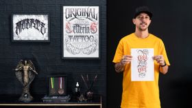 Lettering para tatuajes. Un curso de Caligrafía y Tipografía de Caio Cruz