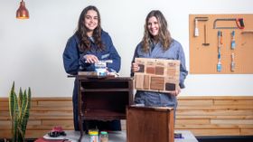 Renovación de muebles con efecto madera lavada paso a paso. Un curso de Craft de Studio Violette