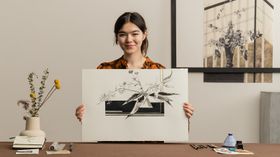 Contemporary Botanical Illustration with Ink. Illustration course by Fujiko Rose