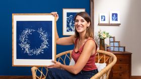 Introduction to Cyanotype: Create a Botanical Print . Craft course by Carasco / Emilie Lacour