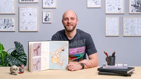 Dibujo de la figura humana en poses expresivas. Un curso de Ilustración de Alexander Steenhorst