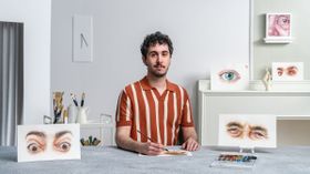 Watercolor Drawings: How to Paint Expressive Eyes. Illustration course by Carlos Rodríguez Casado