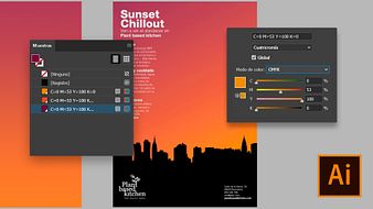 Curso 5 – Diseño de un cartel publicitario. Un curso de  de Valeria Dubin