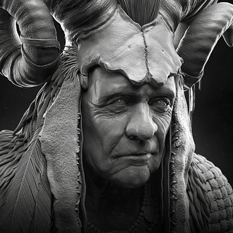 Shaman - Highpoly