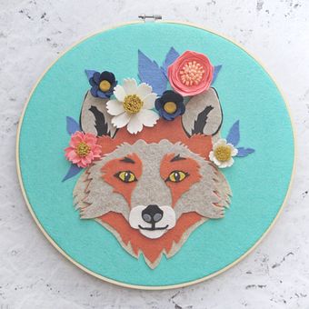 My project in Layered Illustration with Felt course