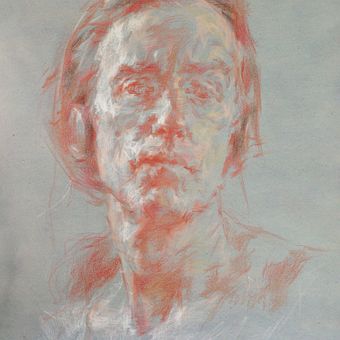 “Something interesting about the process of making portrait drawings”