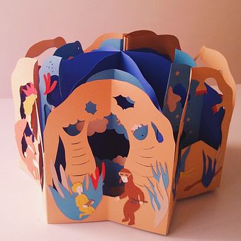 Mi proyecto del curso: Ilustración con papercut: crea libros extraordinarios