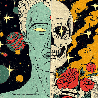 DHARMA - POSTER ART - COPYRIGHT ILLUSTRATION