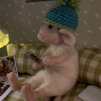 "Pip" (Felted Mouse)