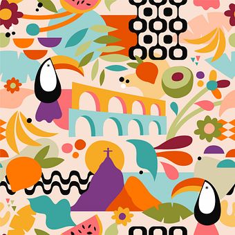 Mi proyecto del curso: Diseño de patrones para artículos del hogar. Een project van Grafisch ontwerp, Productontwerp, Patroonontwerp y Digitale illustratie van Daniela Friedenthal - 23.10.2023