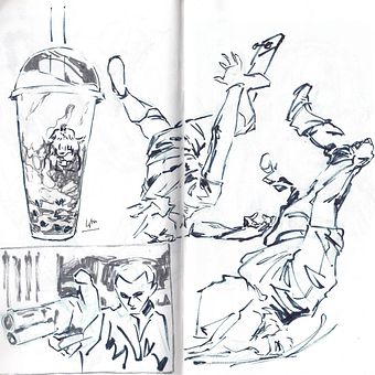 My Hopeful Sketchbook. Een project van  Schetsen,  Creativiteit,  Tekening, Traditionele illustratie y Sketchbook van alvareskarina - 12.08.2025