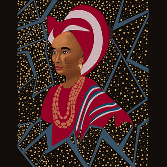 In the Gaze of No One. Digital Illustration project by FAUSAT OLANIKE LADOKUN - 08.19.2025