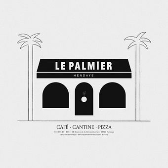 THE PALM TREE. Graphic Design, and Traditional illustration project by Estudio Primo - 09.29.2025