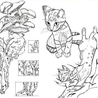 30 dias de Sketching . % Karla García tarafından hazırlanan Eskiz çizimi, Yaratıcılık, Çizim, Geleneksel illüstras, on, Ve Eskiz defteri projesi - 10.21.2025
