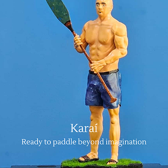Karaí Project. Projekt z dziedziny 3D, Projektowanie postaci, Projektowanie postaci 3D,  Projektowanie 3D, Ilustracja c, frowa, Design, Kreat, wność,  Modelowanie 3D, R, sunek c, frow, Projektowanie c, frowe i Sztuczna Inteligencja użytkownika Arthur Skinner Neto - 21.10.2025