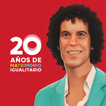 20 yıllık eşit evlilik . % Antonio Ufarte tarafından hazırlanan Dijital İllüstras, on, Grafik Tasarım, Markalaşma ve Kimlik, Dijital Çizim, Ve Sanat Yönetmenliği projesi - 10.27.2025