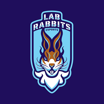 Mi proyecto Lab Rabbits - Diseño de mascot logos para eSports con Inteligencia Artificial: Crea emblemas únicos e impactantes. Graphic Design, Logo Design, Digital Illustration, Drawing, Design, Br, ing, Identit, and Digital Design project by Adrián - 11.16.2025