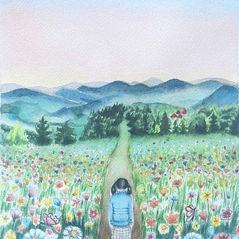 Rita, la pequeña lectora . % Coni Cots tarafından hazırlanan Sulubo, a Resim, Geleneksel illüstras, Ve on projesi - 12.02.2025